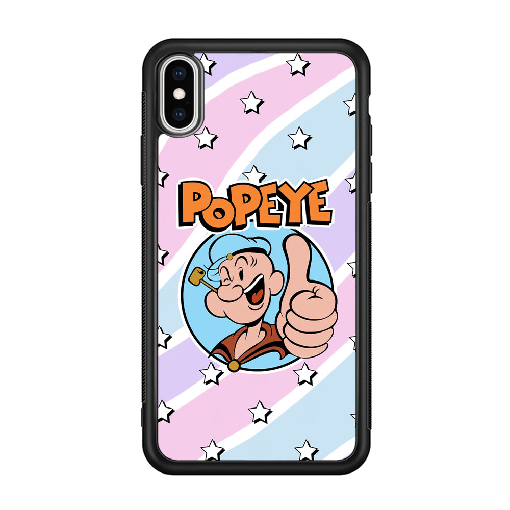 Popeye Layer Colour iPhone Xs Max Case