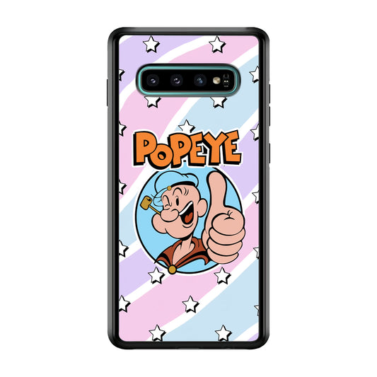 Popeye Layer Colour Samsung Galaxy S10 Case