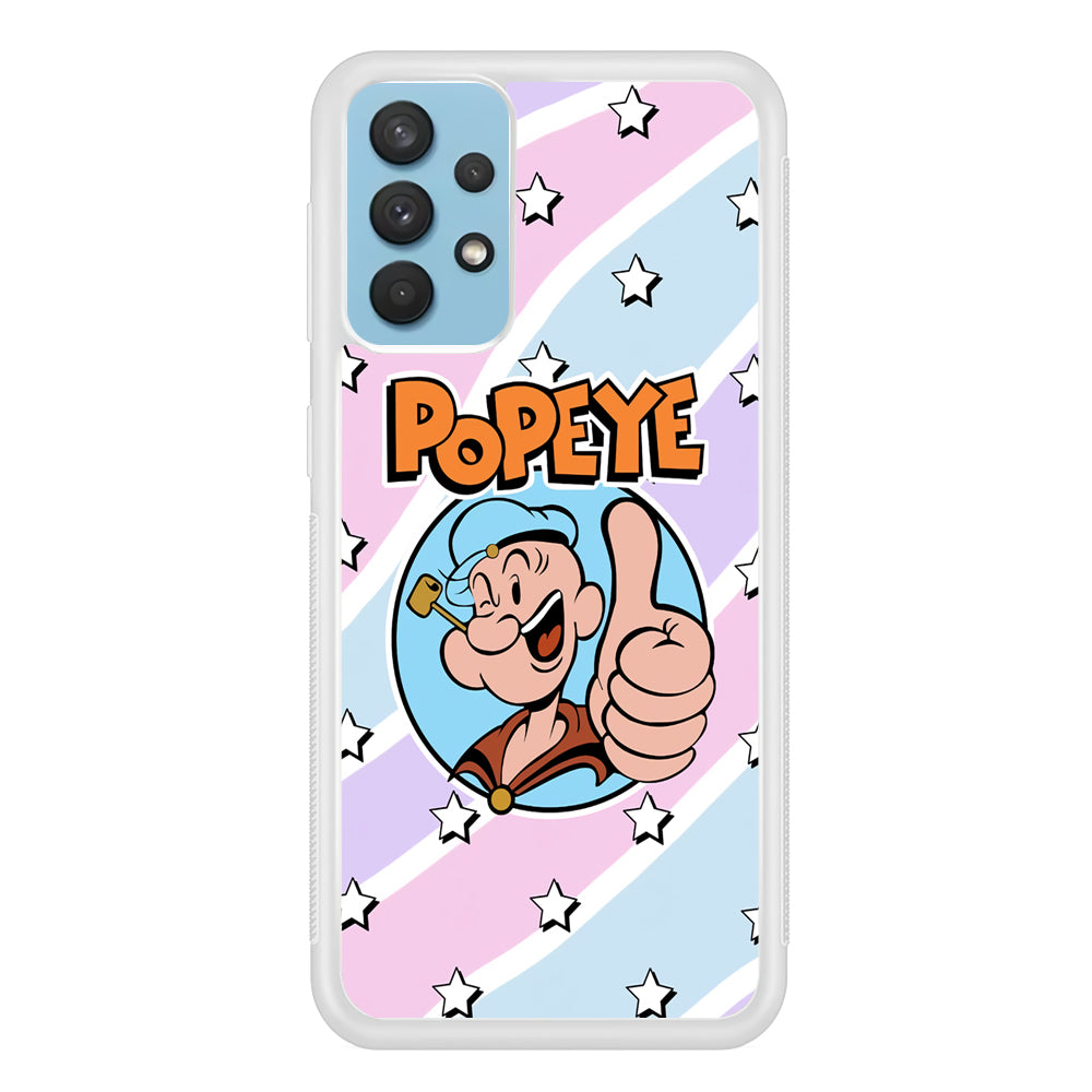 Popeye Layer Colour  Samsung Galaxy A32 Case