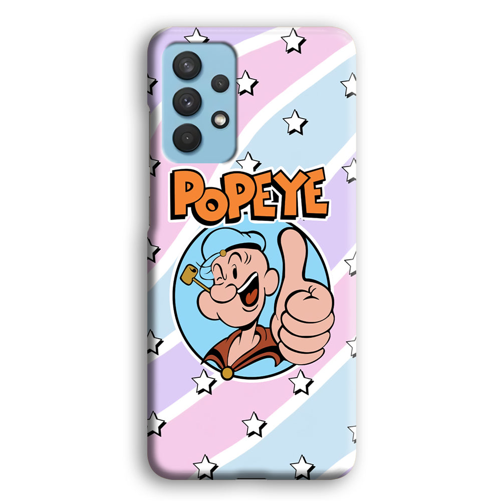Popeye Layer Colour  Samsung Galaxy A32 Case