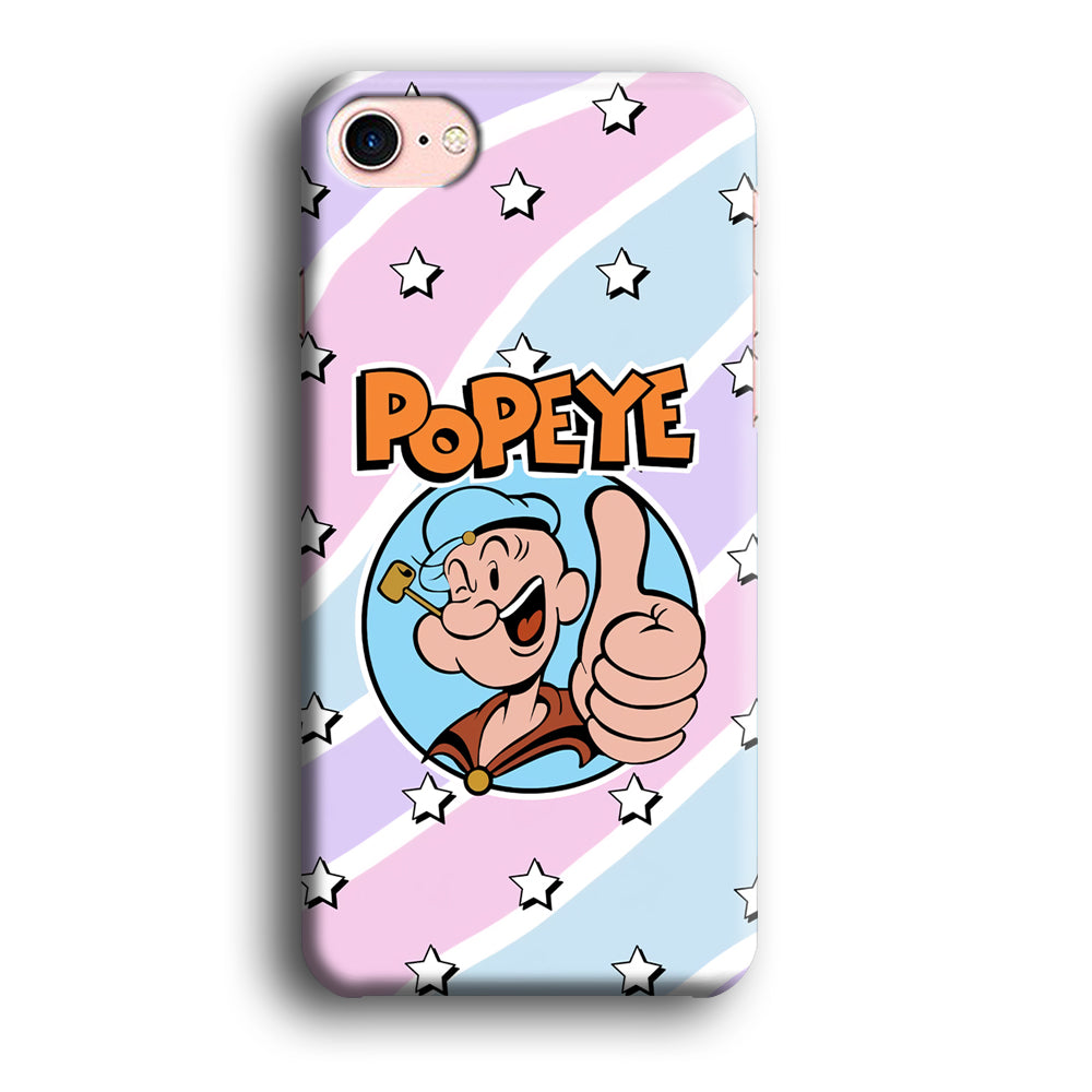 Popeye Layer Colour iPhone 8 Case
