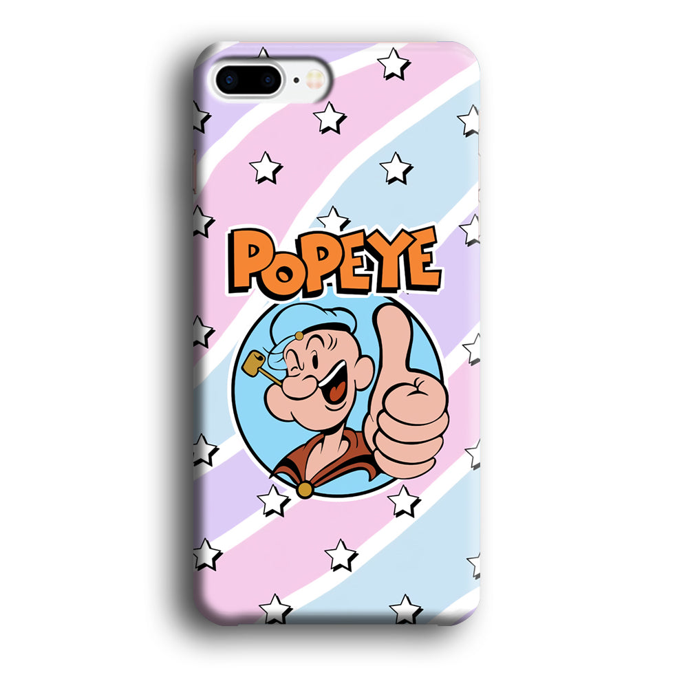 Popeye Layer Colour iPhone 7 Plus Case