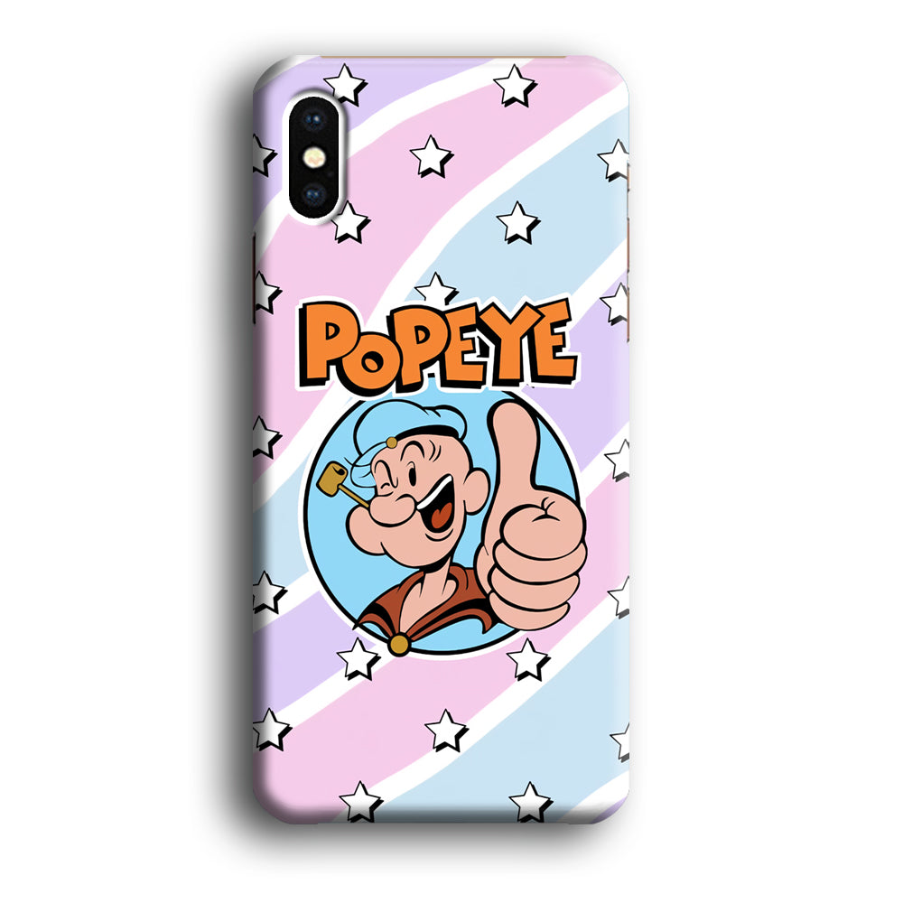 Popeye Layer Colour iPhone Xs Max Case