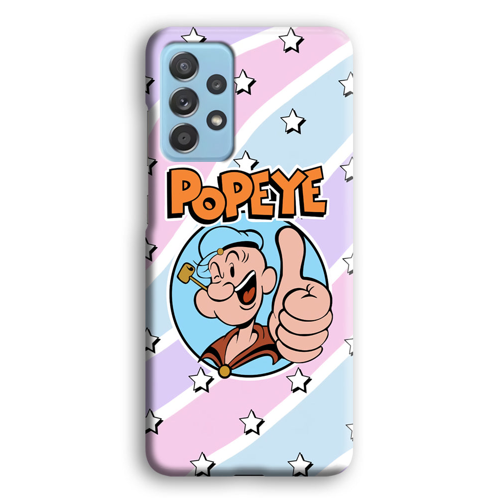 Popeye Layer Colour Samsung Galaxy A72 Case
