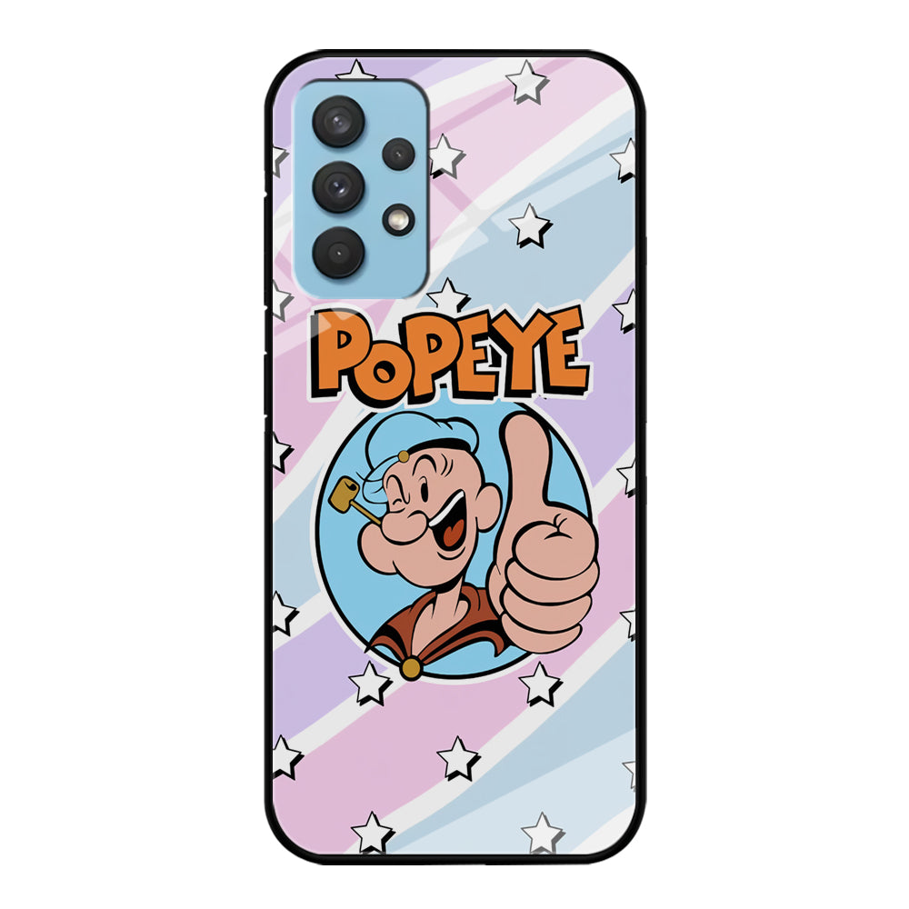 Popeye Layer Colour  Samsung Galaxy A32 Case