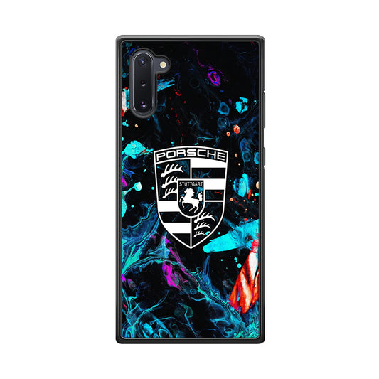 Porsche Logo Marble Samsung Galaxy Note 10 Case - Ezzystore