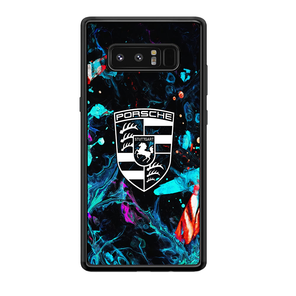 Porsche Logo Marble Samsung Galaxy Note 8 Case - Ezzystore