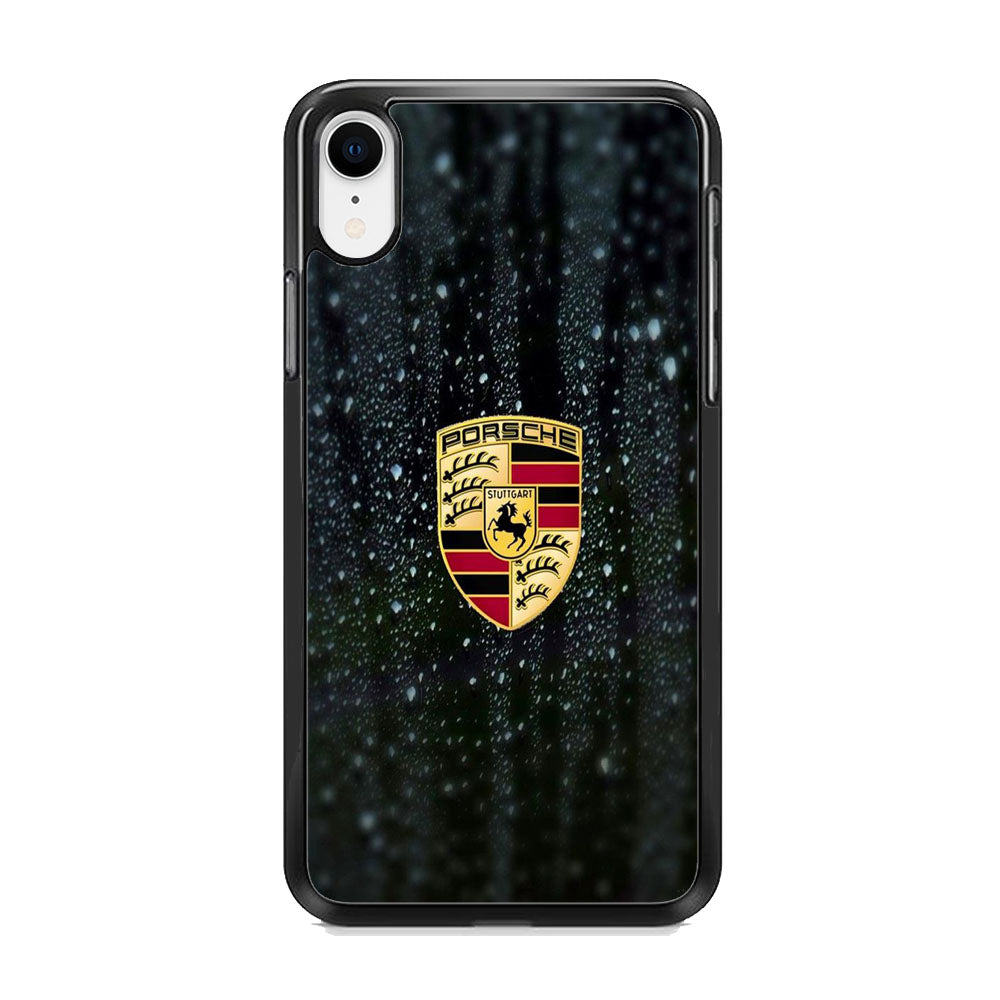Porsche Logo Watermark iPhone XR Case - Ezzystore