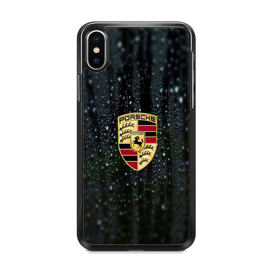 Porsche Logo Watermark iPhone Xs Max Case - Ezzystore