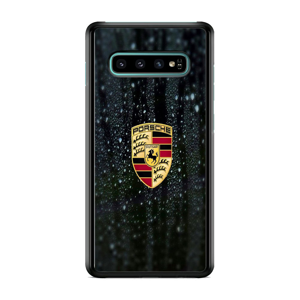 Porsche Logo Watermark Samsung Galaxy S10 Case - Ezzystore