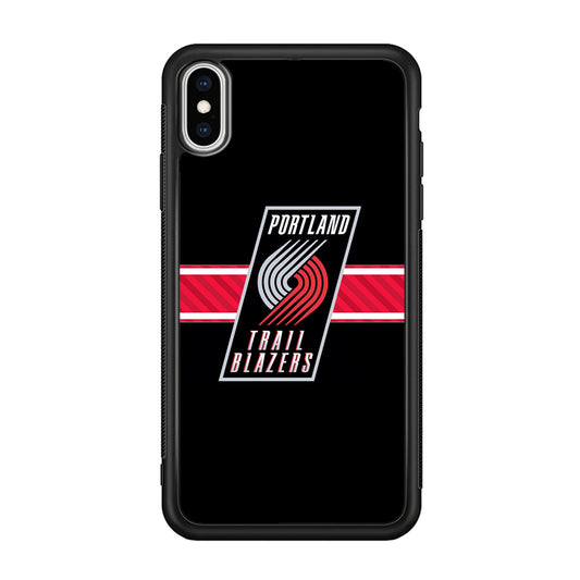 Portland Trailblazers NBA Team iPhone X Case