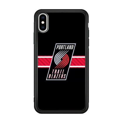 Portland Trailblazers NBA Team iPhone Xs Max Case
