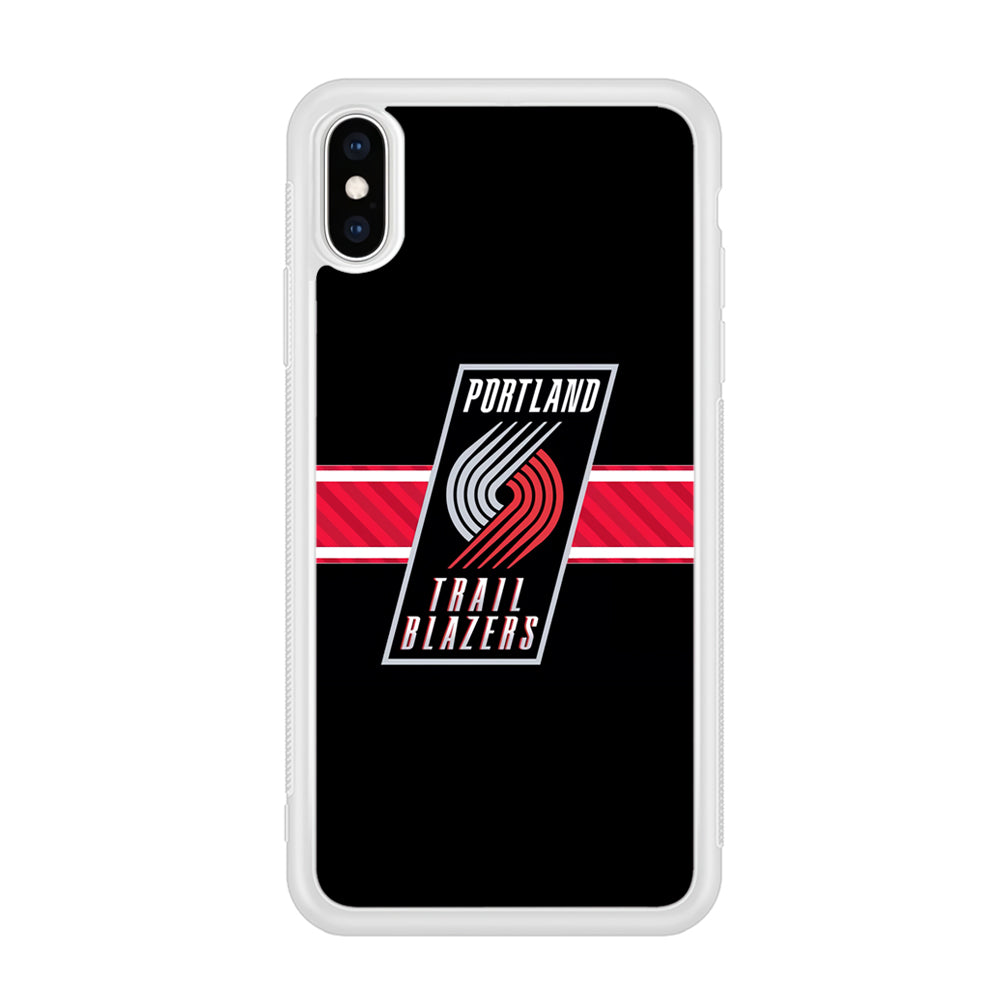 Portland Trailblazers NBA Team iPhone Xs Max Case