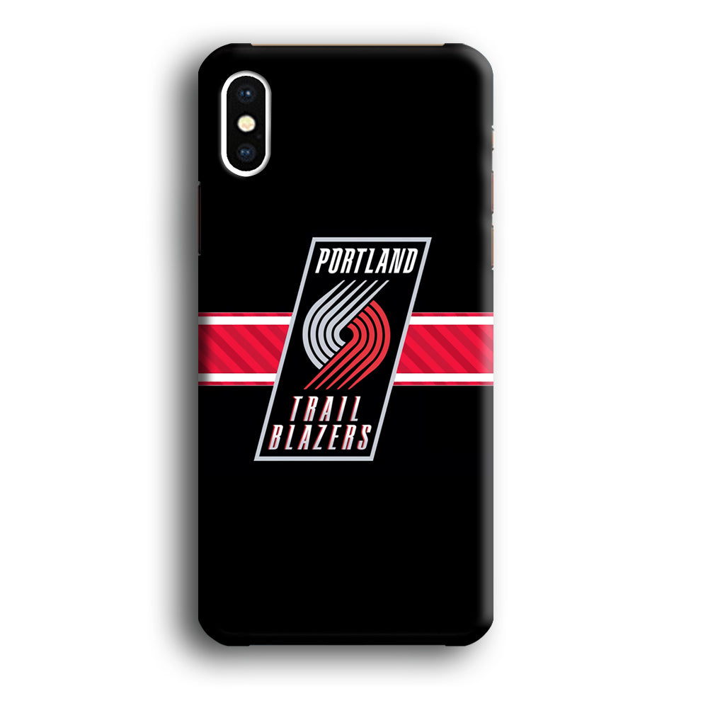 Portland Trailblazers NBA Team iPhone Xs Max Case