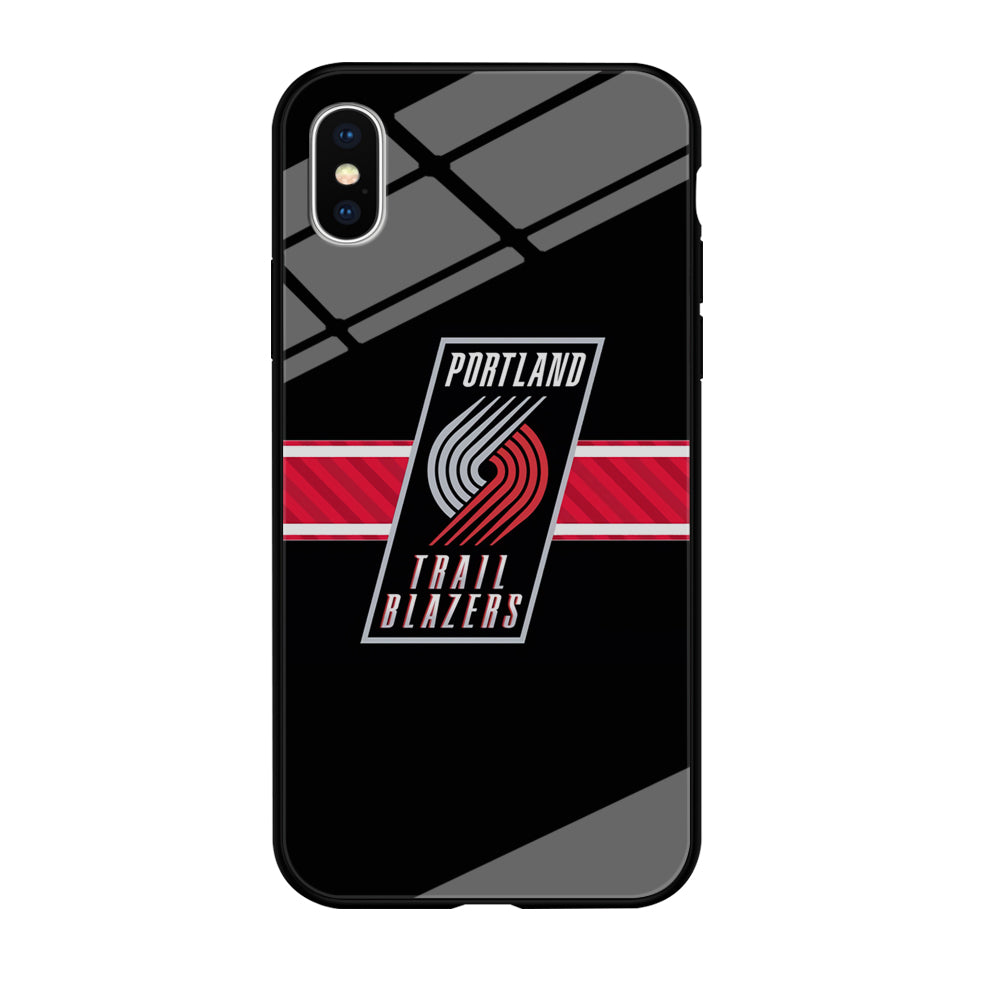 Portland Trailblazers NBA Team iPhone Xs Max Case