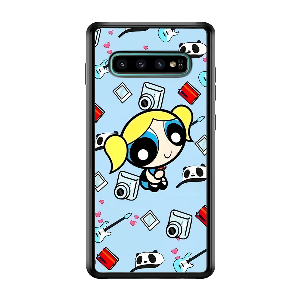 Powerpuff Girl Bubble Aesthetic Samsung Galaxy S10 Case