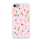 Rabbit Carrot Doodle iPhone 7 Case