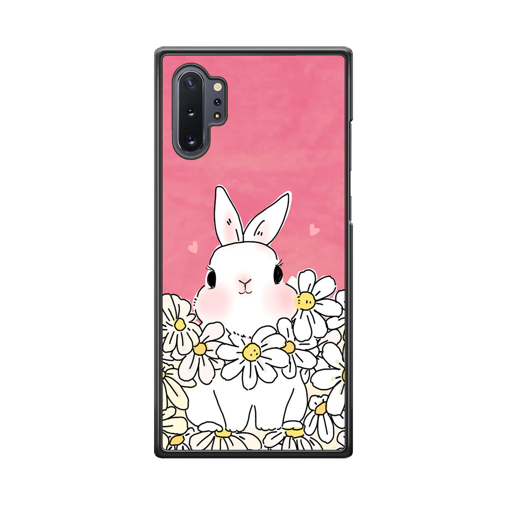 Rabbit CuteFlowers Samsung Galaxy Note 10 Plus Case