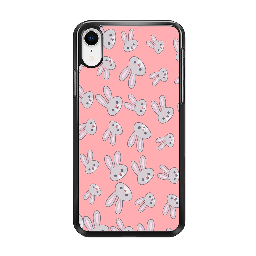 Rabbit Cute Smile iPhone XR Case