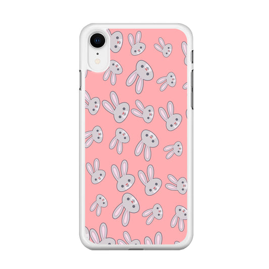 Rabbit Cute Smile iPhone XR Case