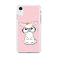 Rabbit Eyeglasses King iPhone XR Case