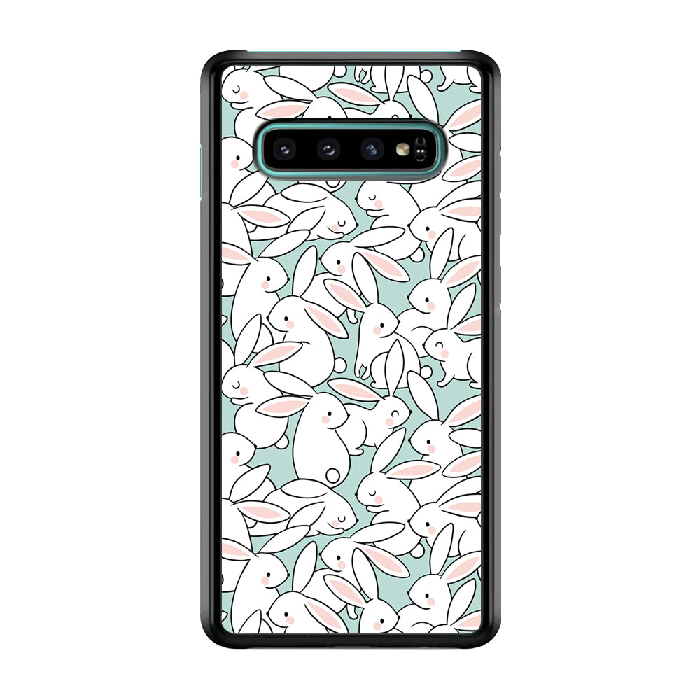 Rabbit Populace Samsung Galaxy S10 Case