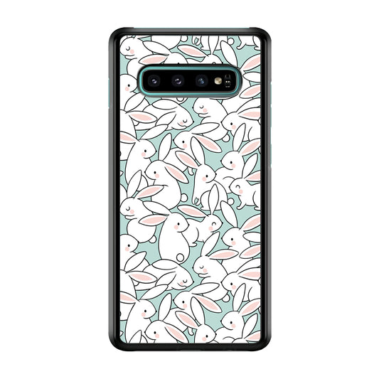 Rabbit Populace Samsung Galaxy S10 Case