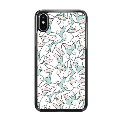 Rabbit Populace iPhone X Case