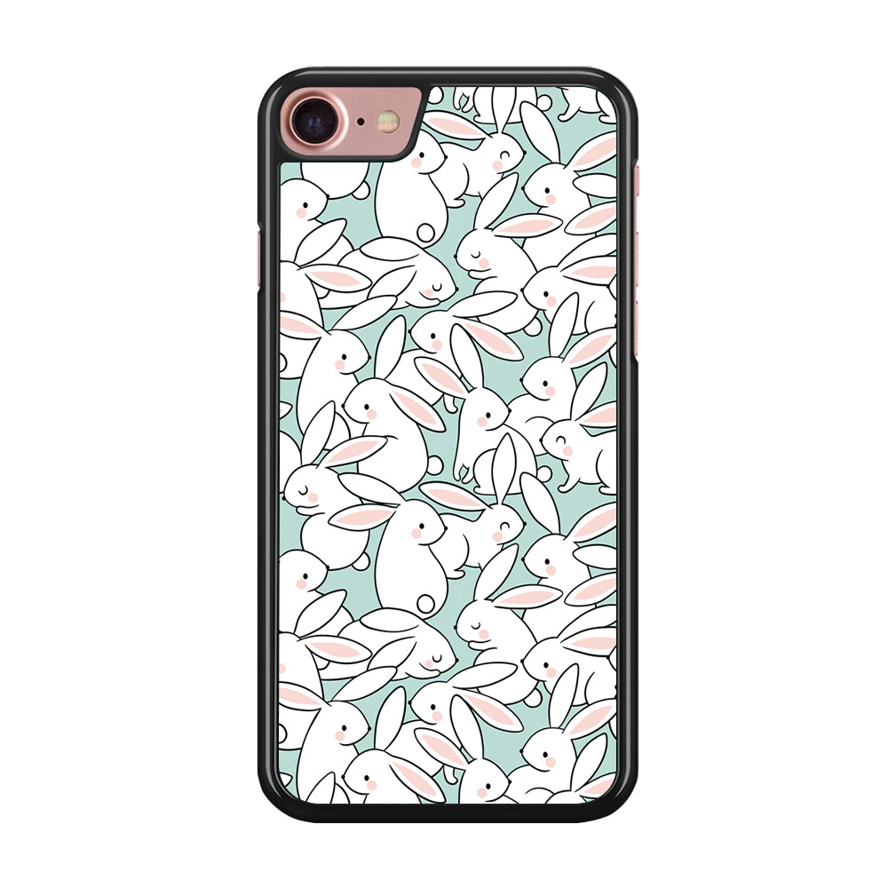 Rabbit Populace iPhone 8 Case