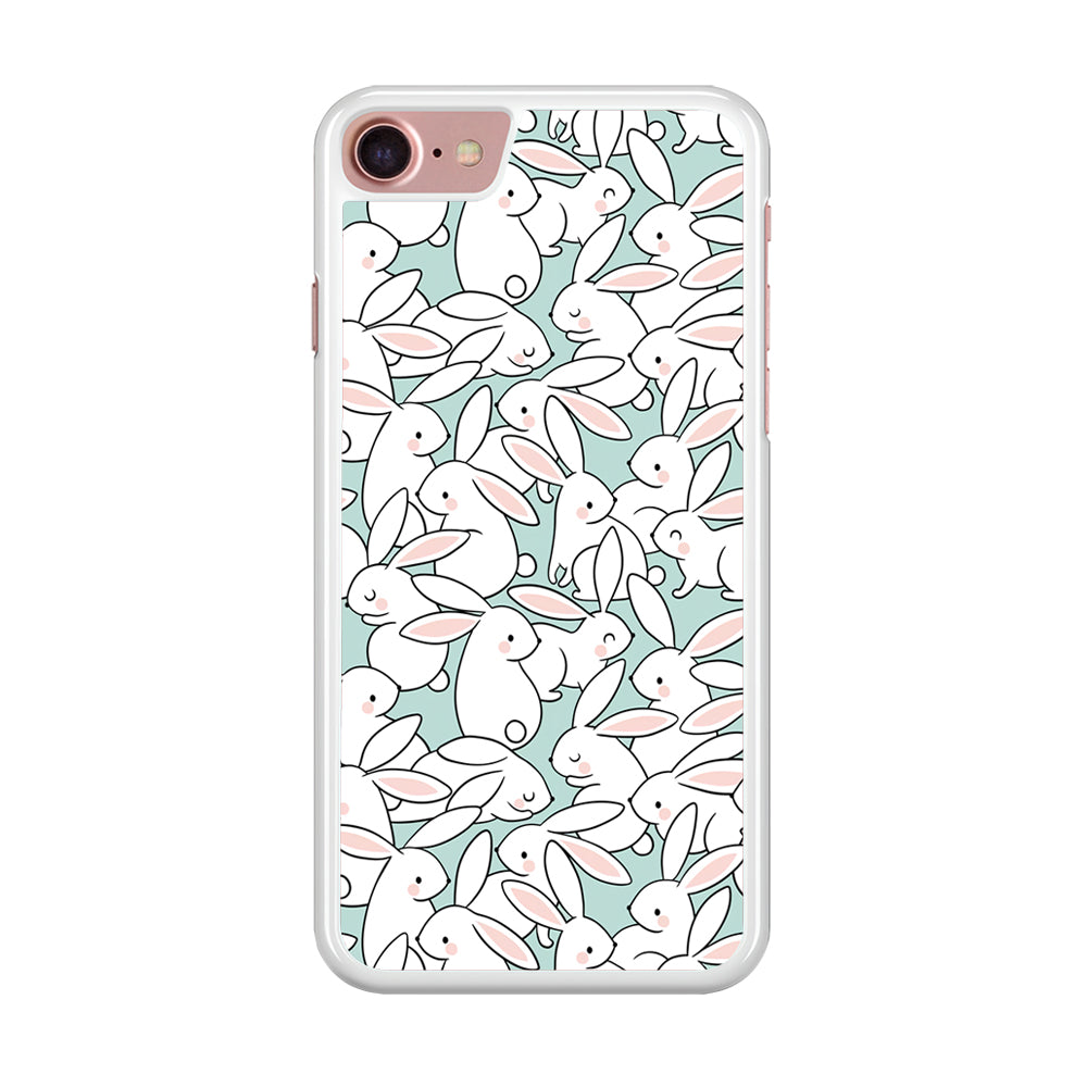 Rabbit Populace iPhone 8 Case
