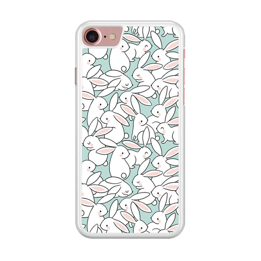 Rabbit Populace iPhone 8 Case