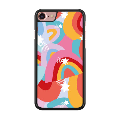 Rainbow Aesthetic Full Colour iPhone 8 Case