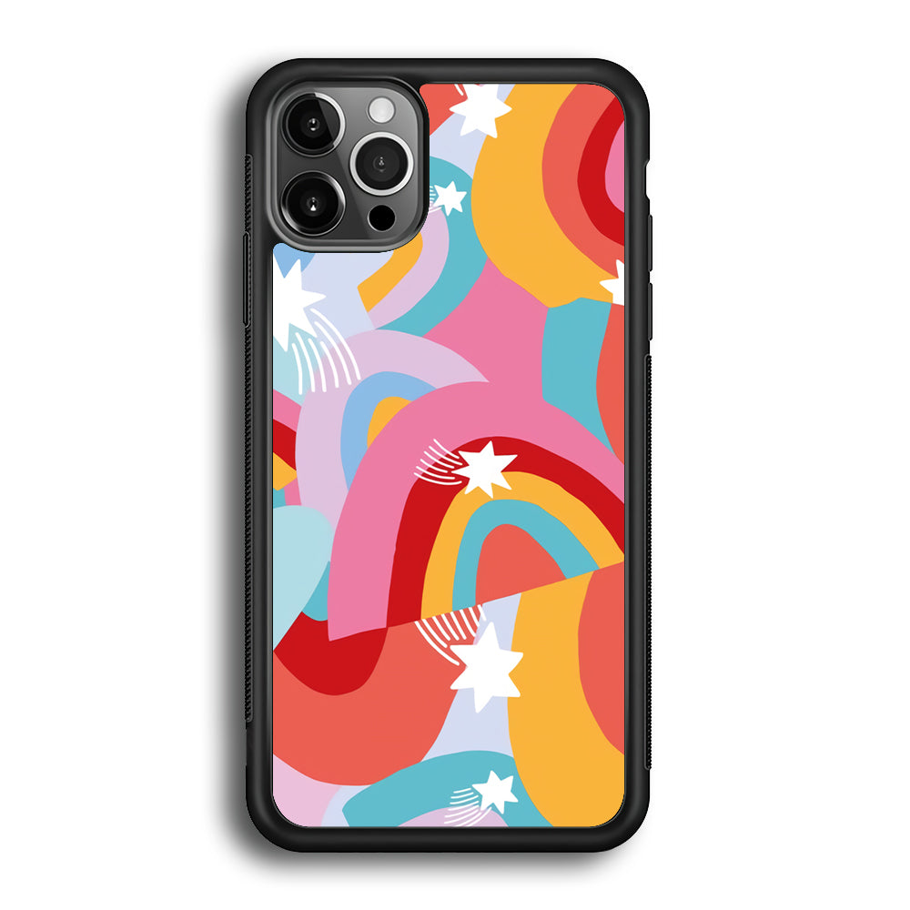 Rainbow Aesthetic Full Colour iPhone 12 Pro Max Case