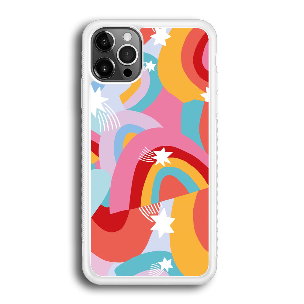Rainbow Aesthetic Full Colour iPhone 12 Pro Max Case