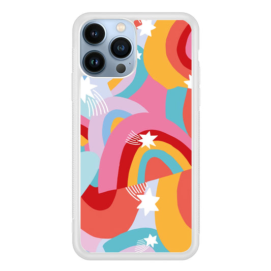 Rainbow Aesthetic Full Colour iPhone 13 Pro Case