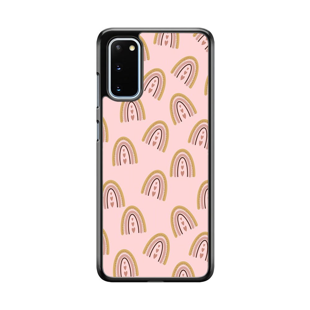 Rainbow Aesthetic Love Samsung Galaxy S20 Case
