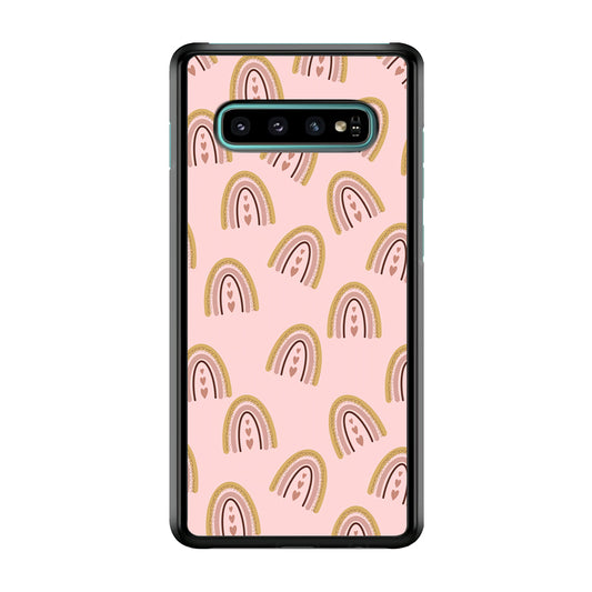 Rainbow Aesthetic Love Samsung Galaxy S10 Case