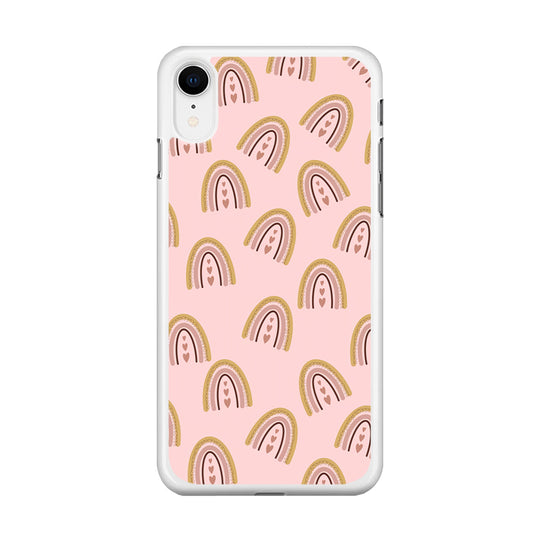 Rainbow Aesthetic Love iPhone XR Case