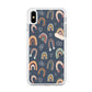 Rainbow Aesthetic Navy iPhone X Case