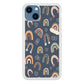 Rainbow Aesthetic Navy iPhone 13 Case