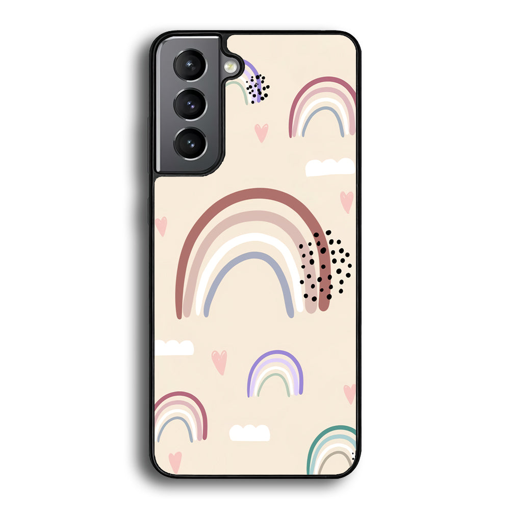 Rainbow Aesthetic Soft Colour Samsung Galaxy S21 Plus Case - Ezzystore
