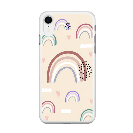 Rainbow Aesthetic Soft Colour iPhone XR Case