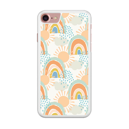 Rainbow Aesthetic Sun iPhone 8 Case