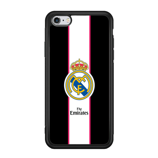 Real Madrid Stripe and Black iPhone 6 Plus | 6s Plus Case