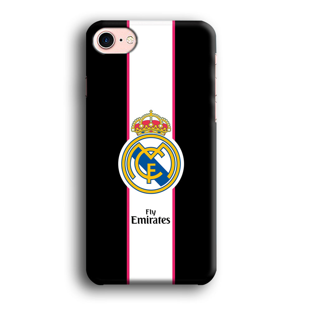 Real Madrid Stripe and Black iPhone 8 Case