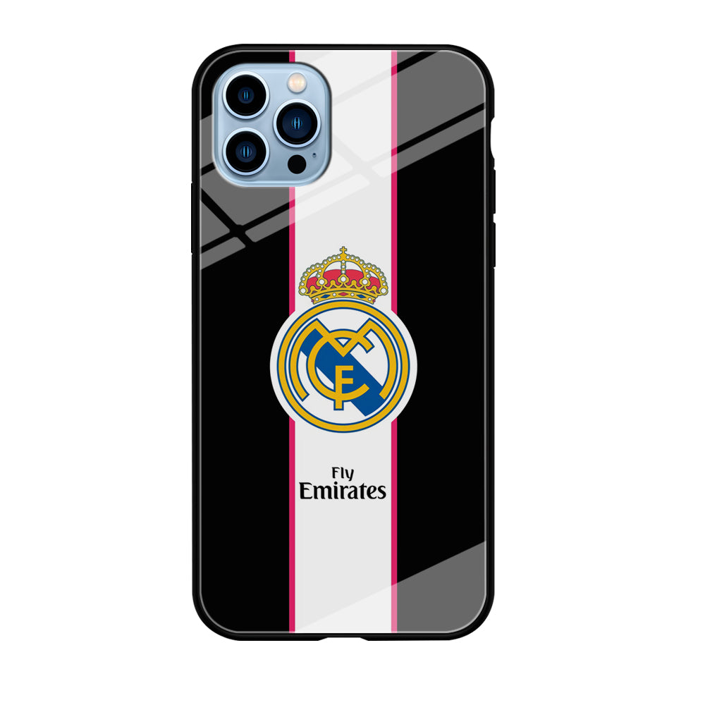 Real Madrid Stripe and Black iPhone 12 Pro Max Case