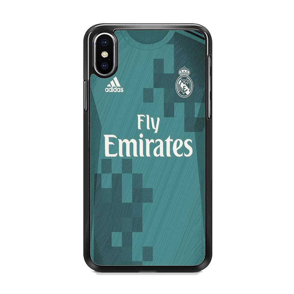 Real Mardrid Away Green Jersey iPhone X Case