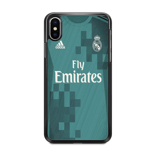 Real Mardrid Away Green Jersey iPhone X Case