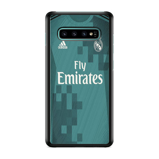Real Mardrid Away Green Jersey Samsung Galaxy S10 Plus Case