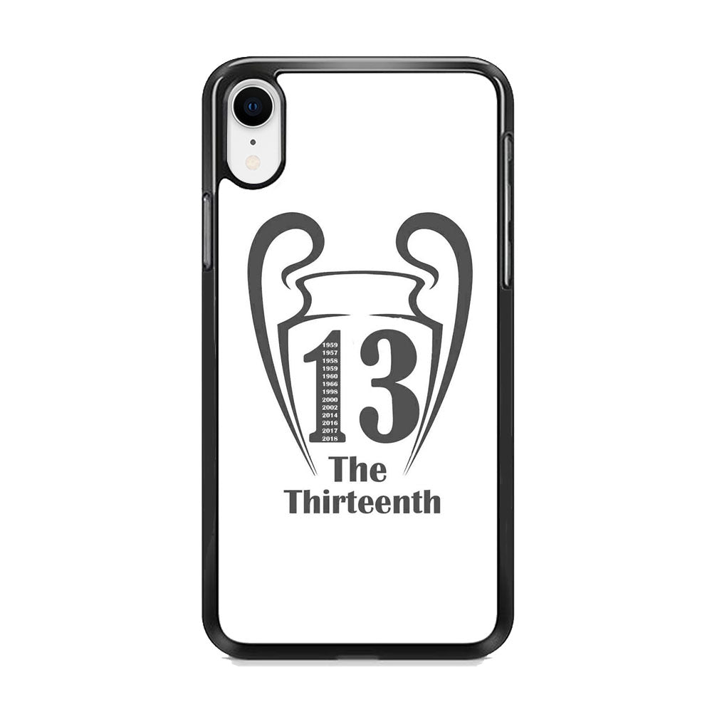 Real Mardrid The Thirteenth Winner iPhone XR Case